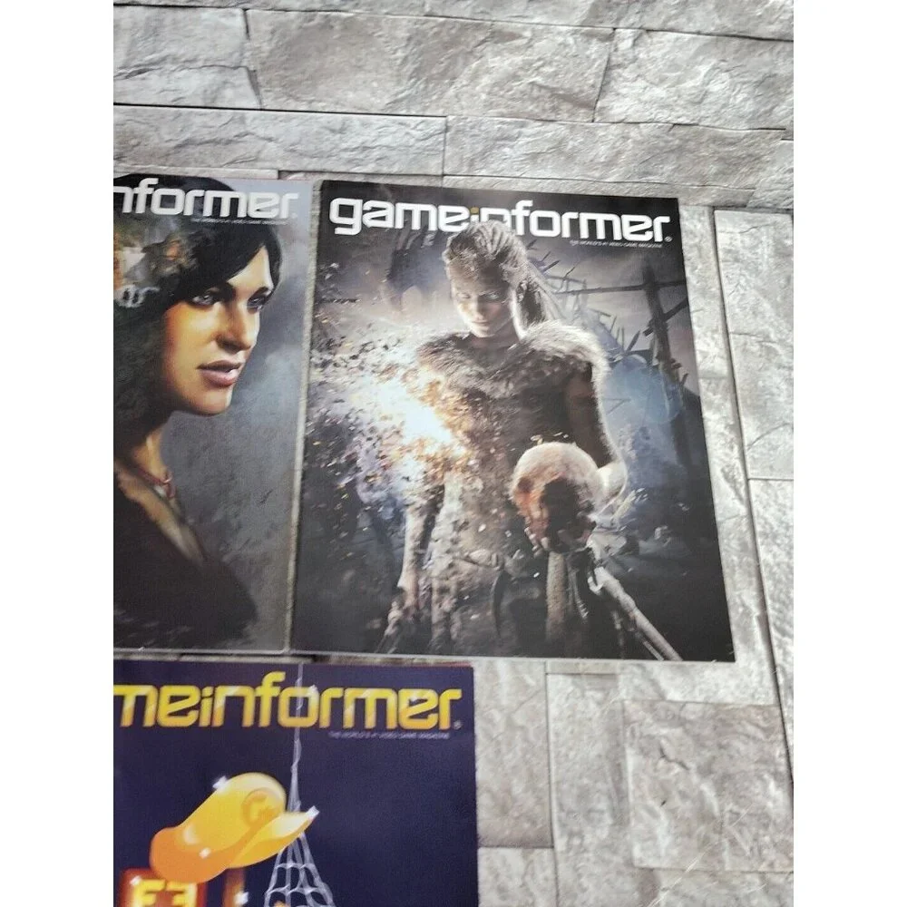 Lot Of 5 Game Informer Magazine Issues 287, 288, 289, 290, 292